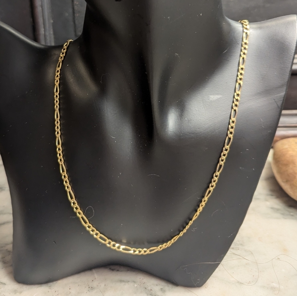 NWT Chain Necklace Danecraft Primavera Italy Elegant Gold 24"